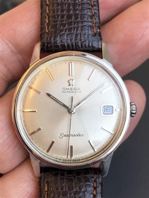 vintage 1960s omega automatic watch.